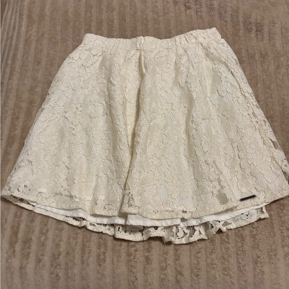 Abercrombie & Fitch White Skirt